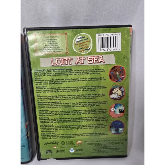 SpongeBob SquarePants (5 DVD Lot) 4 Blockbuster DVDs One Regular DVD Movie - Picture 14 of 16